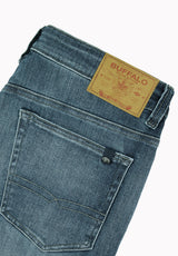 Jean ajusté pour homme Max, Indigo - BM22590