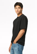 Kafael henley texturé à manches longues pour homme, Noir - BM24940