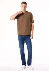 Kianto Men's Short Sleeve Tee, Dark Earth - BM24975