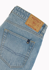 Mikey Men's Baggy Fit Jeans, Vintage Sanded - BM26120