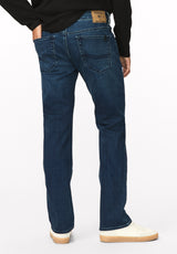 Six Men's Straight Jeans, Indigo Wash - BM26280