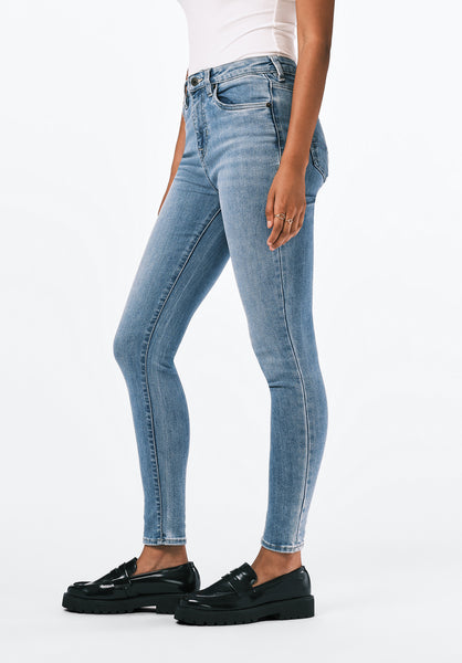 Jean Taille Haute Skinny Skylar Bleu Délavé - BL15659