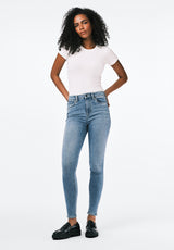 High Rise Skinny Skylar Women's Jeans in Vintage Light Blue - BL15659