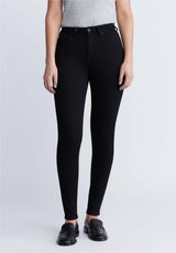Skylar Women's High Rise Skinny Jeans, Black - BL15663