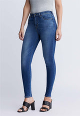 Skylar Women's High Rise Skinny Jeans, Indie Wash - BL15675