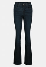 Mid Rise Bootcut Queen Women's Jeans in Dark Blue - BL15832