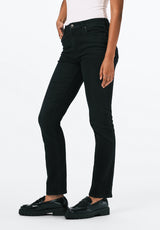 High Rise Straight Jayden Women's Jeans in Faded Black - BL15834