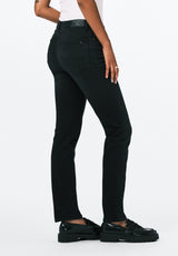 High Rise Straight Jayden Women's Jeans in Faded Black - BL15834