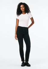 High Rise Straight Jayden Women's Jeans in Faded Black - BL15834