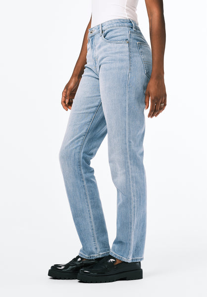 Jean Droit Taille Haute JAYDEN Indigo - BL15837