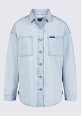 Buffalo David BittonSydney Women's Shirt Jacket in Vintage blue - BL15947 Color