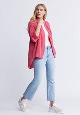 Buffalo David BittonKim Kick Crop Women's Jeans in Vintage Blue - BL15973 Color INDIGO