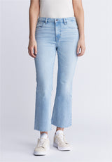 Buffalo David BittonKim Kick Crop Women's Jeans in Vintage Blue - BL15973 Color INDIGO