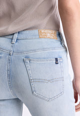 Buffalo David Bitton Mid Rise Bootcut Queen Women's Jeans color INDIGO