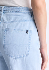 Buffalo David Bitton High Rise Wide Leg Alecia Women's Jeans color INDIGO