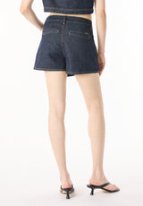 Olivia Women's Denim Skort, Rinse Wash - BL16017