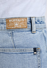 Buffalo David Bitton High Rise Wide Leg Addie Women's Jeans color INDIGO