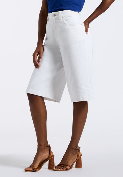 Buffalo David Bitton Jackie Women's Jorts color PURE WHITE