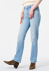 Mid Rise Straight Mary Women's Jeans color INDIGO