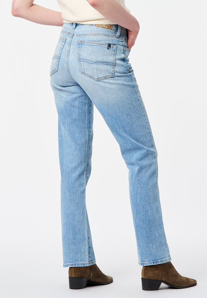 Mid Rise Straight Mary Women's Jeans color INDIGO