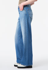 High Rise Wide Leg Addie Women's Jeans color INDIGO
