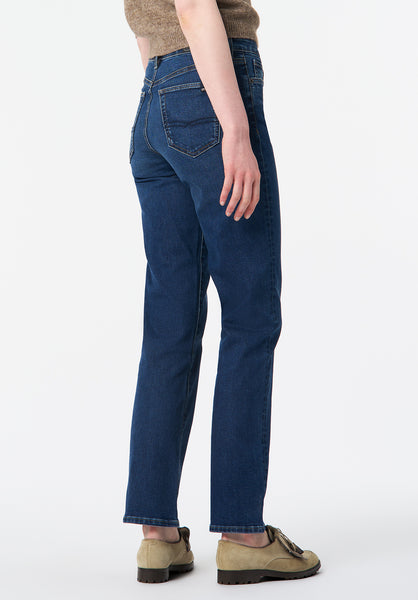Mid Rise Straight Mary Women's Jeans color INDIGO