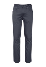 Pantalon droit en twill pour homme Straight Six, gris foncé - BM16083