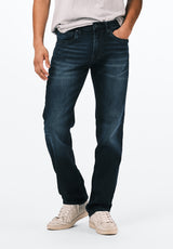 Straight Six Men's Jeans in Authentic and Deep Indigo - BM20457