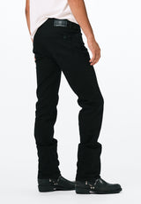 Jean étroit pour homme Slim Ash, noir - BM22047