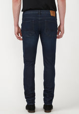 Jean ajusté pour homme Skinny Max, indigo - BM22589