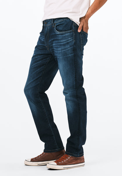 Jean étroit pour homme Slim Ash, indigo - BM22633