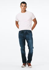 Jean étroit pour homme Slim Ash, indigo - BM22633
