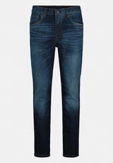 Jean étroit pour homme Slim Ash, indigo - BM22633