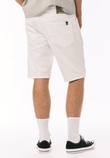 Buffalo David Bitton Slim Parker Men's Denim Shorts White Rinse
