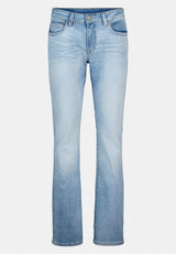 Slim Bootcut King Men's Jeans in Crinkled Bleached Blue - BM22791