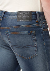 Buffalo David Bitton Slim Ash Fleece Men's Jeans - BM22920 Color INDIGO