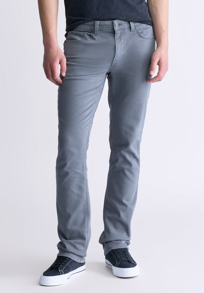 Pantalon Jambe Droite Six Freedom Flex Pour Homme, Gris Graphite - BM22939