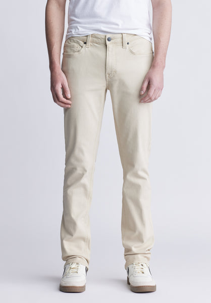 Six Men's Straight Freedom Flex Pants, Whitecap Grey - BM22939