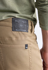 Straight Six Men's Freedom Flex Pants, Dark Beige - BM22939