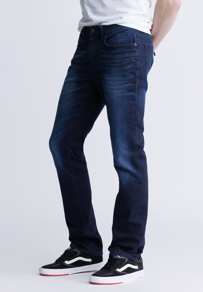 Buffalo David Bitton Slim Ash Men's Freedom Flex Jeans color INDIGO