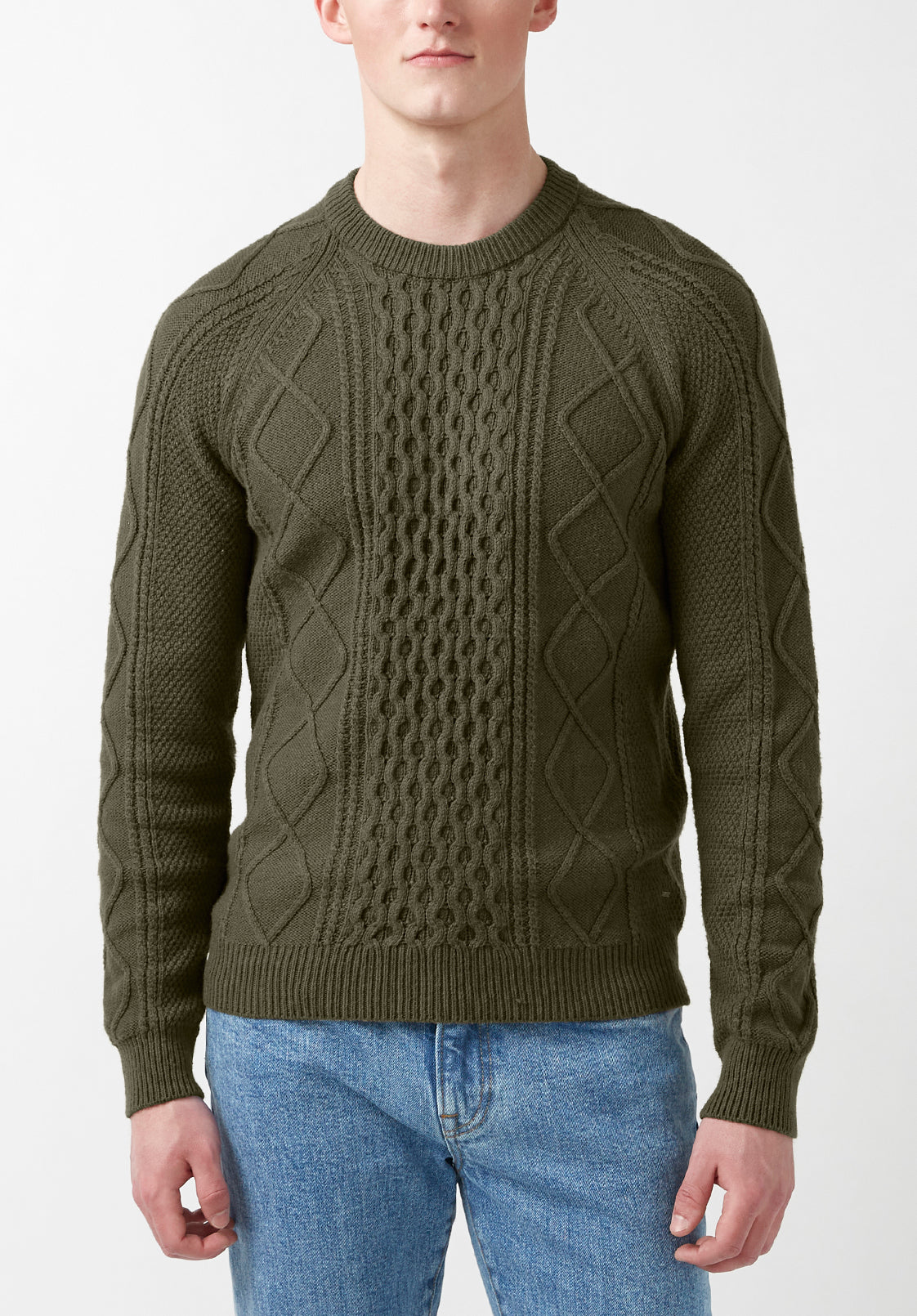 Wiloss Olive Men's Sweater – Buffalo Jeans CA