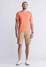 Buffalo David BittonHiero Men's Shorts with Cargo Pockets in Tan - BM24270 Color TAN