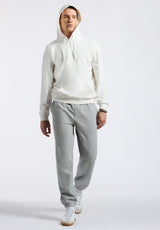 Buffalo David Bitton Finley Men's Relaxed Pullover Hoodie color MILK