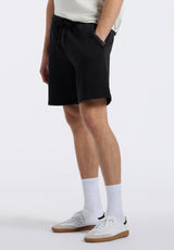 Buffalo David Bitton Hilston Men's Fleece Relaxed Shorts color BLACK