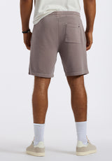 Buffalo David Bitton Hilston Men's Fleece Relaxed Shorts color DRIFTWOOD