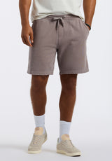 Buffalo David Bitton Hilston Men's Fleece Relaxed Shorts color DRIFTWOOD
