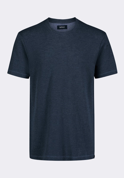 Buffalo David Bitton Karlton Men's Waffle-Knit Tee COLOR Whale