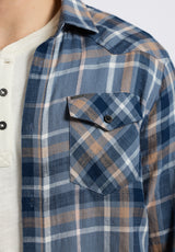 Buffalo David Bitton Sierra Men's Long-Sleeve Plaid Fitted Shirt color