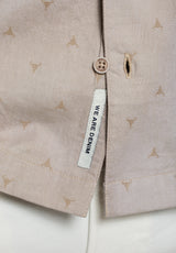 Buffalo David Bitton Salaman Men's Short-Sleeve Patterned Shirt with Chest Pockets color TUFFET