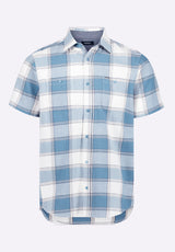Buffalo David Bitton Sagrino Men's Short-Sleeve Plaid Fitted Shirt color
